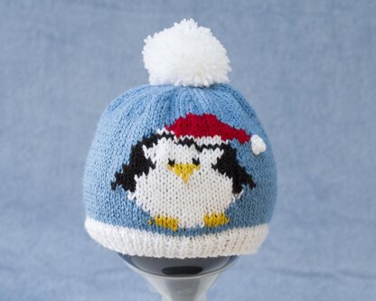 P146 Christmas Penguin Hat
