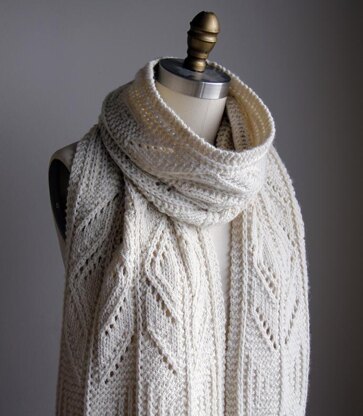 Winter Wish Scarf (Aran)