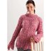 Trendsetter Yarns 4505N Dune - Ribbed Fan Pullover PDF