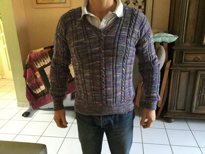 Man V neck Sweater