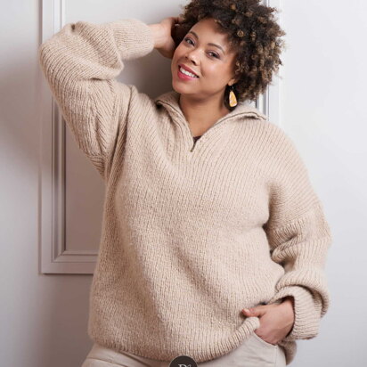 Celine Sweater in Rowan Alpaca Classic - Downloadable PDF