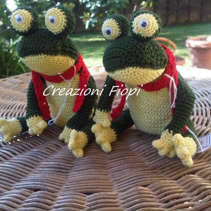 Amigurumi Osvaldo the Frog