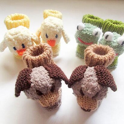 Animal Baby Booties b