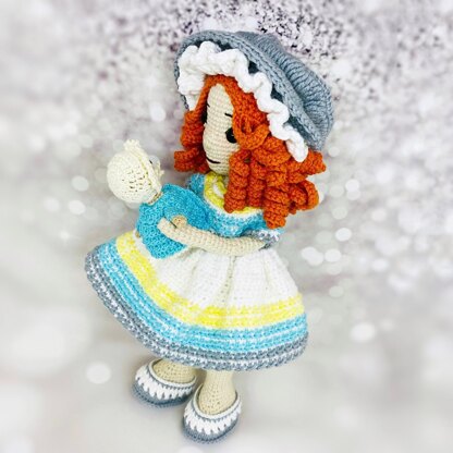 Amigurumi doll pattern, crochet doll pattern, crochet doll clothes