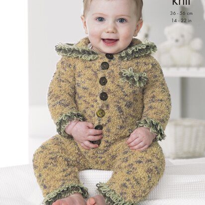 Baby Set in King Cole DK - 4231 - Downloadable PDF