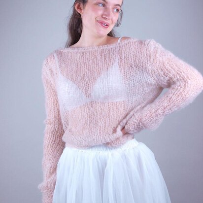 Light mohair sweater