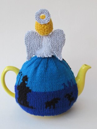 Holy Night Nativity Tea Cosy Knitting Pattern