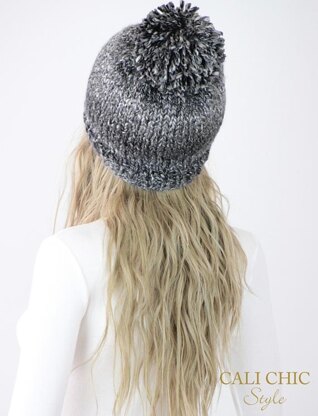 Gina Knit Pompom Hat #812