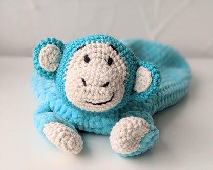Cuddly Monkey Comforter, Monkey Lovey