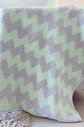 Chevy Waves Baby Blanket