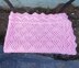 Lace Triangles Baby Blanket