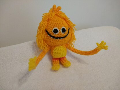 Amigurumi Orange Monster Super Simple Songs