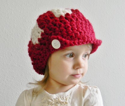 Peppermint Swirl Cap