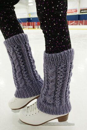 Shine on the Ice leg warmers