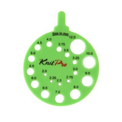 Knitter's Pride Needle Gauge / Round Envy (green) - Accessory