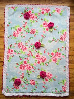 Cabbage Rose Blanket