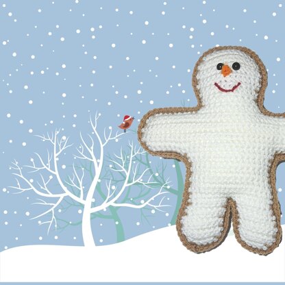 Gingerbread Snowman Cuddler