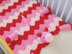 3in1 Strawberry Cow Baby Blanket Cow AmiBlanket