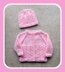 Sophie Baby Cardigan and Hat