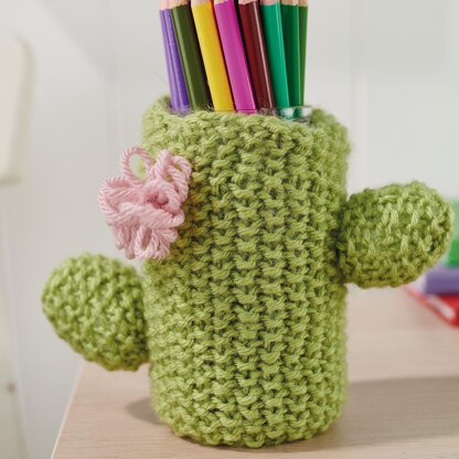 Cactus Cushion and Pen Pot