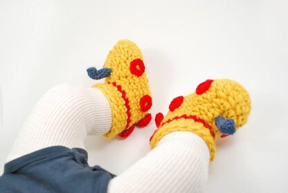 Yellow Submarine Baby Boots