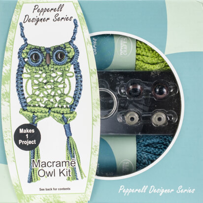 Pepperell Macrame Owl Macrame Kit