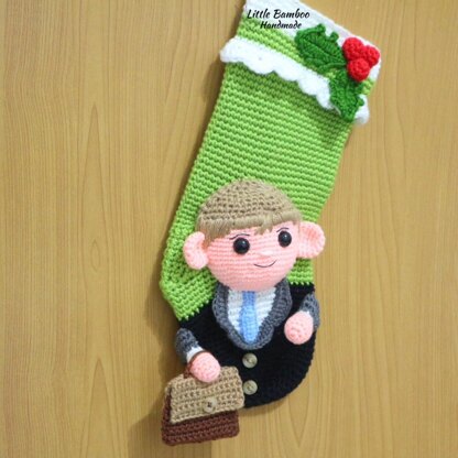 Office Worker Christmas Stocking