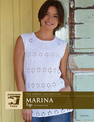 The Greek Collection Marina Top aus Juniper Moon Farm Zooey - 15619 - Downloadable PDF