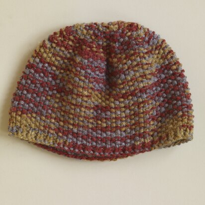 Seed Stitch Hat in Lion Brand Vanna's Choice - 60813AD