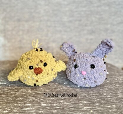 Pocket Bunny and Chick