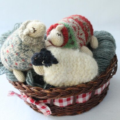 Fair Isle Sheep - knitting pattern