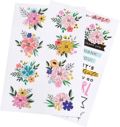 American Crafts Jen Hadfield Hey, Hello Sticker Book - 620768