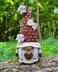 Gnome with cotton (girl)