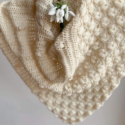 Snowdrop shawl