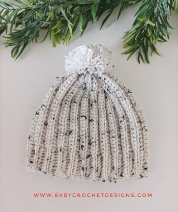 Little Rib Beanie Set