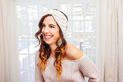 Traveling Vine Knit Earwarmer