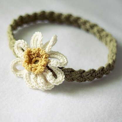 Daisy Braided Headband