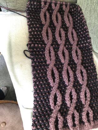 Chunky shawl