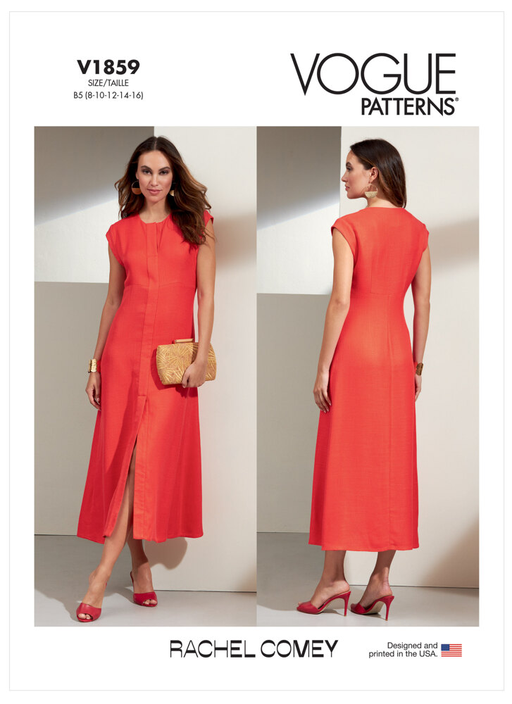 Vogue Misses' Dress V1859 - Sewing Pattern | LoveCrafts