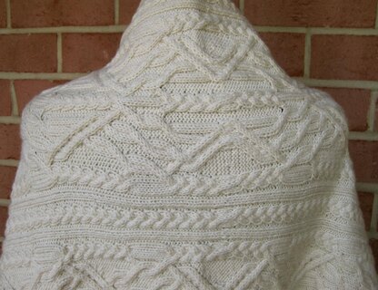 Limerick Cabled Shawl