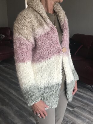 Women's chunky cardigan