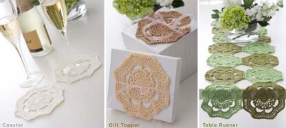 Doily - 3 Ways in Bernat Handicrafter Crochet Thread