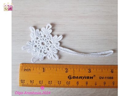 Crochet snowflake 97