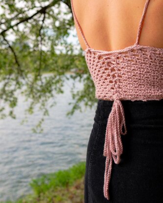 Peekaboo Granny Square Bralet