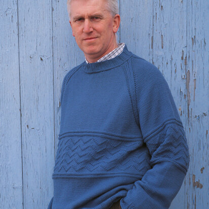 Eddie Sweater in Rowan Wool Cotton