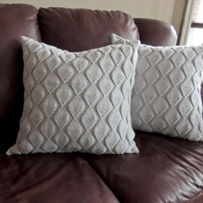 Raised Diamonds Cushion Cover