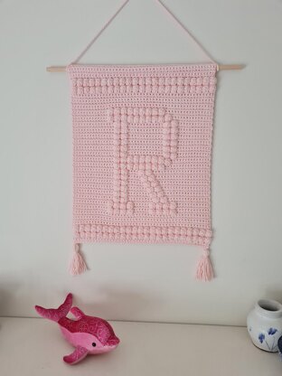 Letter R Wallhanging