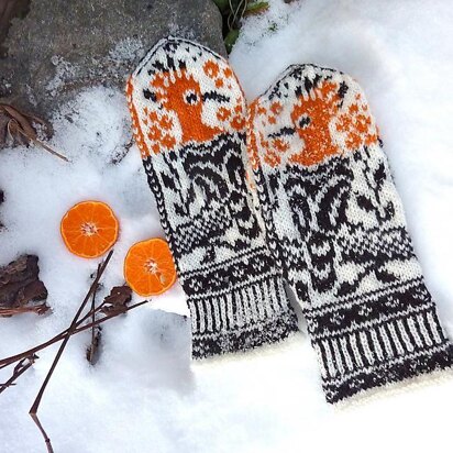 Hoopoe - knitting pattern