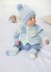 Jacket, Coat, Hat, & Socks in King Cole Cosy Love Aran - P6048 - Leaflet