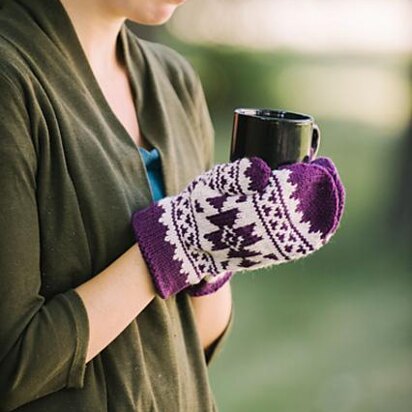 Autumn’s Aztec Mittens